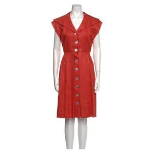 1980s Vintage Yves Saint Laurent Rive Gauche Linen Dress